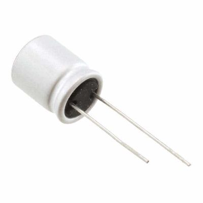 10 mm de diâmetro condensador de alumínio polimero resistência ao calor RNS1E470MDN1PH