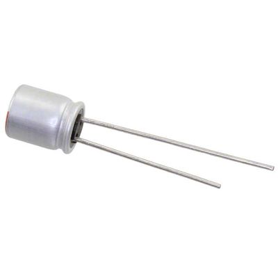 8 mm comprimento Polar Alumínio Polimérico condensador RS80J331MDNASQ terminação radial